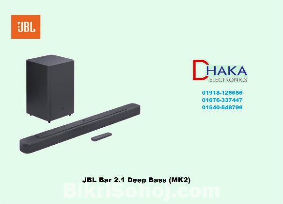 JBL 2.1 Deep Bass MK2 Soundbar